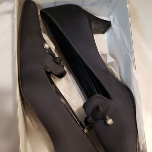 Talbott Black Delia Special Occasion Heels